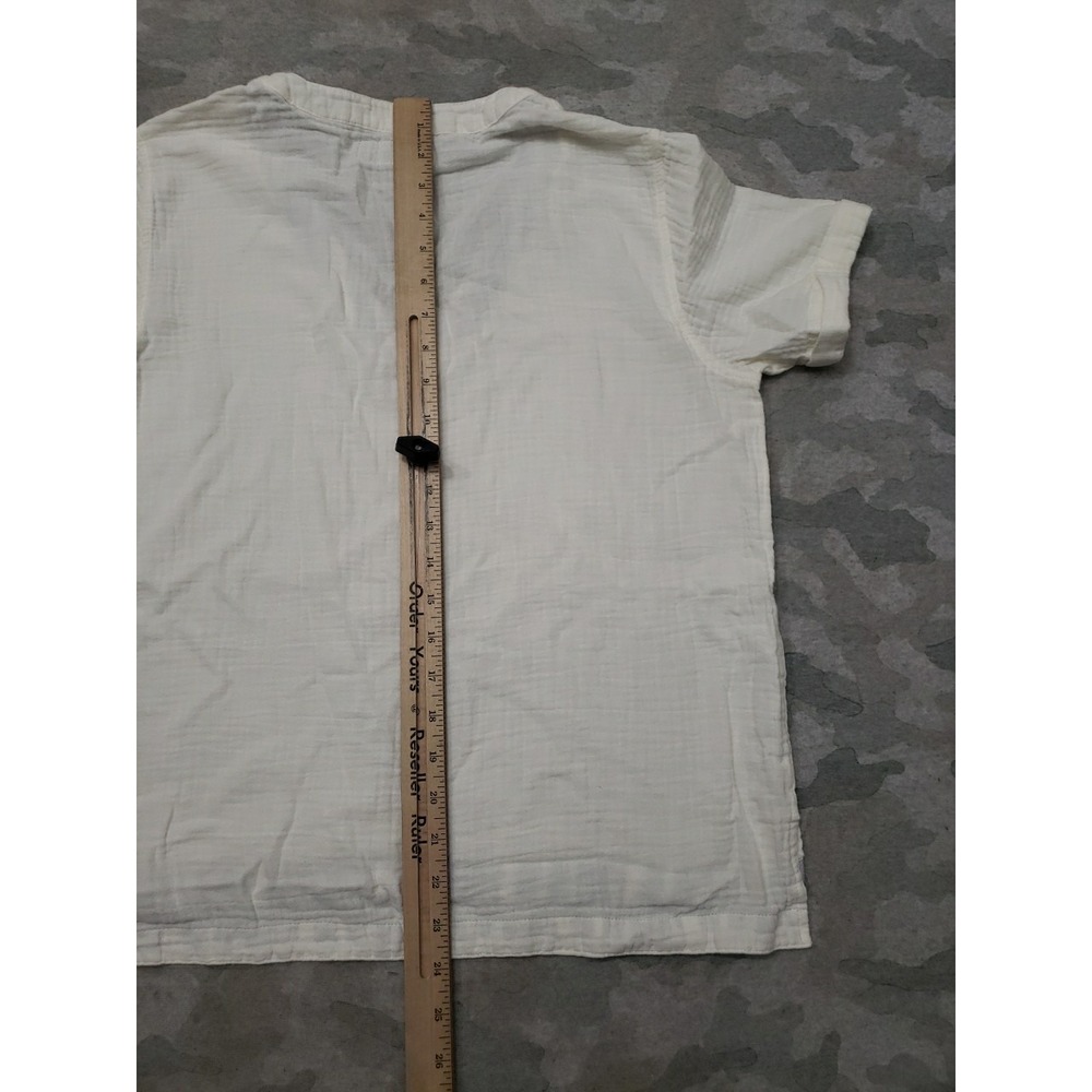 Carbon 2 Cobalt Top Womens Small White V-Neck Short Sleeve - Picture 9 of 10